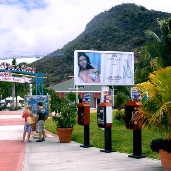 City Large Signage Billboard Tri-Display Advertisement Tri-Vision