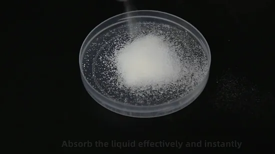 Non Polluting Eco Friendly Sap Super Absorbent Polymer