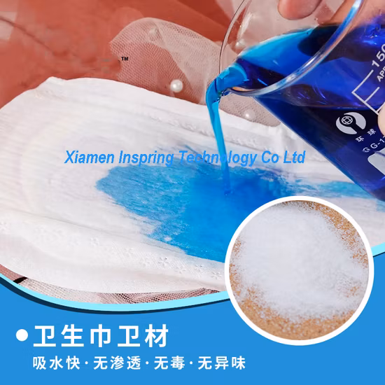 Polimero super assorbente della linfa del poliacrilato di potassio di vendita calda per l'agricoltura